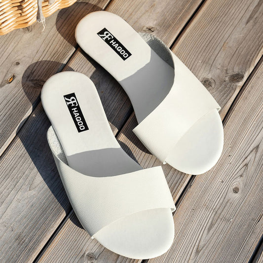 Flat Slides Slippers Shoes For Women